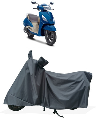 Tricway Two Wheeler Cover for TVS(Jupiter Grande, Grey)