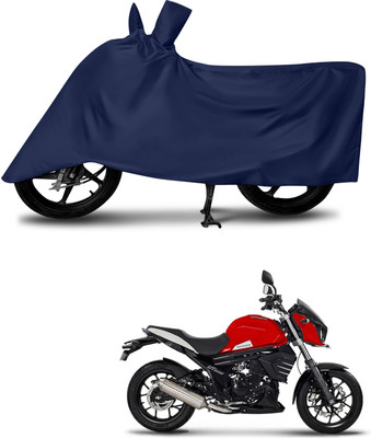 Mdstar Waterproof Two Wheeler Cover for Mahindra(Blue)