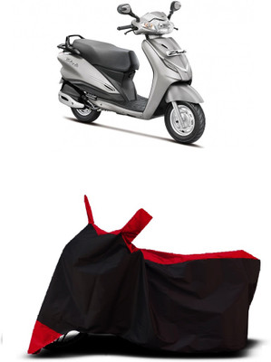 VESMEI Two Wheeler Cover for Hero(Duet VX 110CC BS6, Red)
