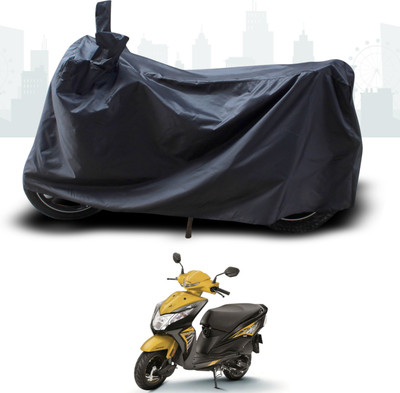 DeepShakshi AUTOMOTIVE Two Wheeler Cover for Honda(Dio, Black)