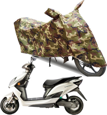 SS FOR YOUR SMART NEEDS Waterproof Two Wheeler Cover for Evolet(Derby, Green)