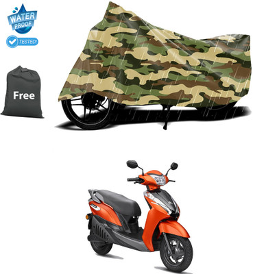 CODOKI Waterproof Two Wheeler Cover for Ampere(Yellow)