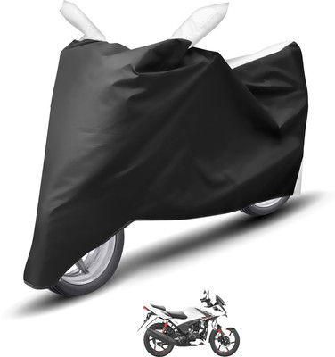 Caronix Waterproof Two Wheeler Cover for Hero(Ignitor, White)