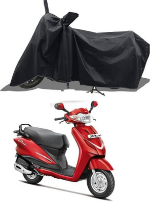 smwzxyu Waterproof Two Wheeler Cover for Hero(Duet 125CC, Black)
