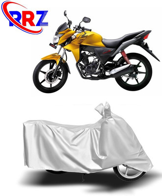 RRZ Waterproof Two Wheeler Cover for Honda(CB Twister, White)
