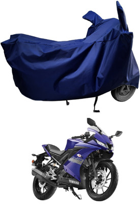 Amexride Two Wheeler Cover for Yamaha(YZF R15 S, Blue)
