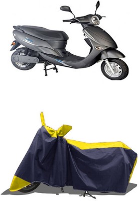 SUGASHRI Waterproof Two Wheeler Cover for Avon(E Star, Yellow, Blue)