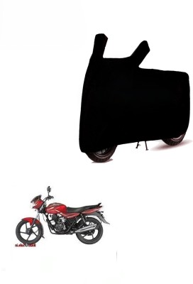 DeepShakshi AUTOMOTIVE Two Wheeler Cover for Bajaj(Discover 100 DTS-i, Black)