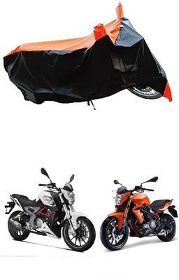 VESMEI Two Wheeler Cover for Benelli(TNT 300, Orange)