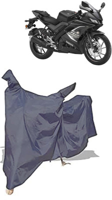 Amexride Two Wheeler Cover for Yamaha(YZF R15 V3.0, Grey)