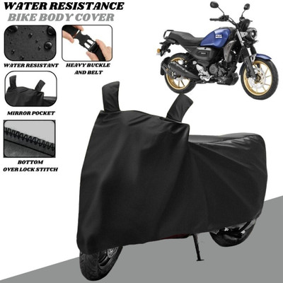 SRP PRODUCT Waterproof Two Wheeler Cover for Yamaha(FZ-X, Black)