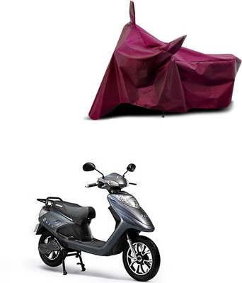 Aoriyon Waterproof Two Wheeler Cover for Ampere(V 48, Maroon)