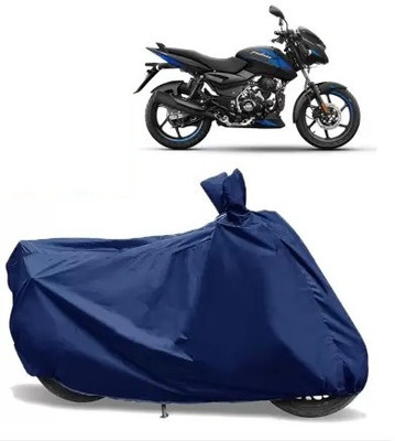Tritika Waterproof Two Wheeler Cover for Bajaj(Pulsar 125, Blue)