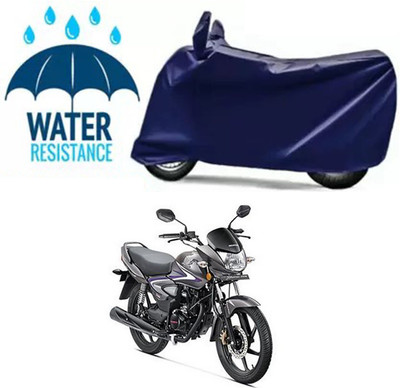 Furious3D Two Wheeler Cover for Honda(CB Shine, Blue)