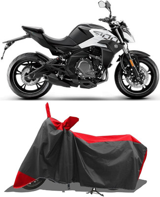 SPECTUS Two Wheeler Cover for CFMoto(400NK BS6, Red)