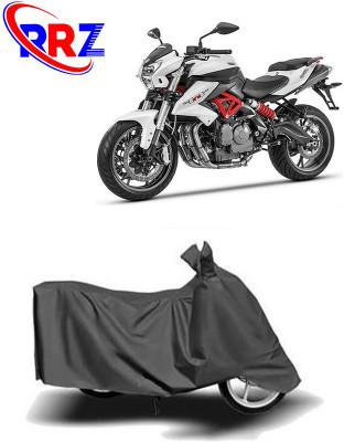 RRZ Waterproof Two Wheeler Cover for Benelli(TNT 600i, Grey)