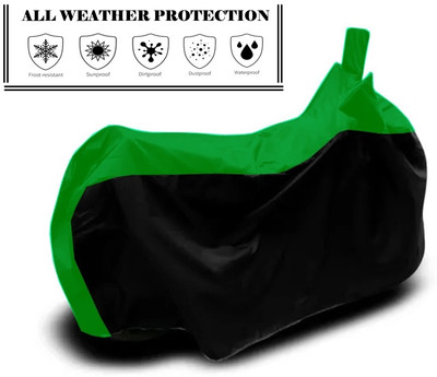 Amexride Two Wheeler Cover for Hero(MotoCorp HF Deluxe, Green)