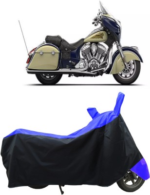 Coxtor Waterproof Two Wheeler Cover for Indian(Chieftain, Blue)