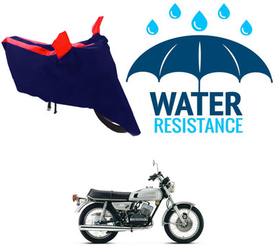 RONISH Two Wheeler Cover for Yamaha(RX 100, Blue, Red)