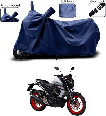 DeepShakshi AUTOMOTIVE Waterproof Two Wheeler Cover for Yamaha(MT 15, Blue)