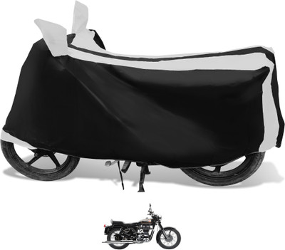 Euro Care Waterproof Two Wheeler Cover for Royal Enfield(Standard 350, White)