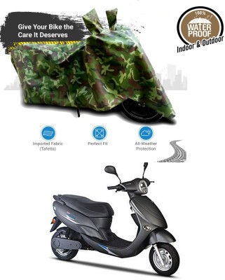 Ascension Waterproof Two Wheeler Cover for Avon(E Star, Multicolor)