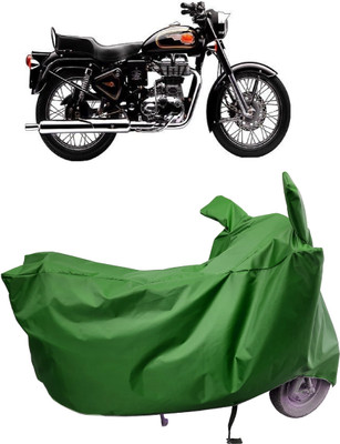 Amexride Two Wheeler Cover for Royal Enfield(Bullet 350 Twinspark, Maroon)