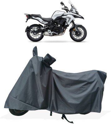 Tricway Two Wheeler Cover for Benelli(TRK 502, Grey)