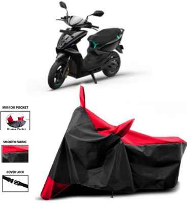 WMIZEXA Two Wheeler Cover for Ather(Red, Black)