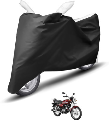 Caronix Waterproof Two Wheeler Cover for Hero(HF Dawn, White)