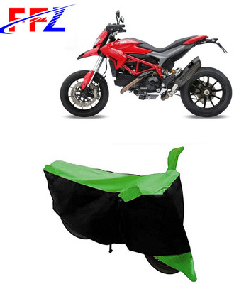 FFZ Two Wheeler Cover for Ducati(Hypermotard 939, Black, Green)