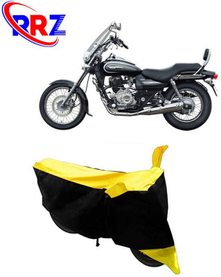 RRZ Waterproof Two Wheeler Cover for Bajaj(Avenger 220 DTS-i, Black, Yellow)