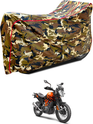 PAGORA Waterproof Two Wheeler Cover for KTM(390 Adventure, Multicolor)