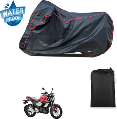 PAGORA Waterproof Two Wheeler Cover for Yamaha(FZ-FI, Black)