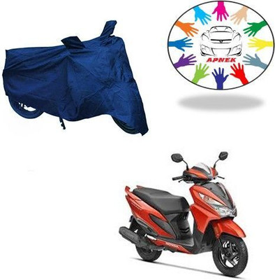 DeepShakshi AUTOMOTIVE Waterproof Two Wheeler Cover for Honda(Grazia, Blue)