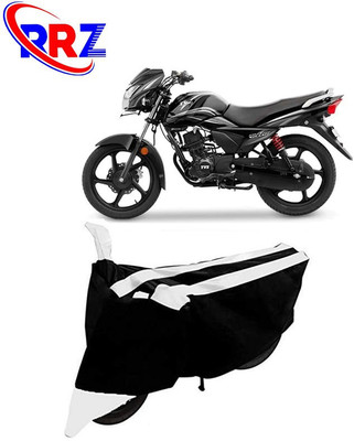 RRZ Waterproof Two Wheeler Cover for TVS(Victor, Black, White)