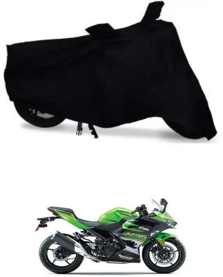 APNEK Waterproof Two Wheeler Cover for Kawasaki(Ninja 400 BS6, Black)