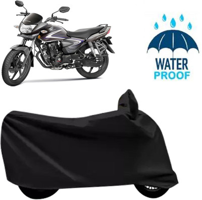 DeepShakshi AUTOMOTIVE Waterproof Two Wheeler Cover for Honda(CB Shine, Black)