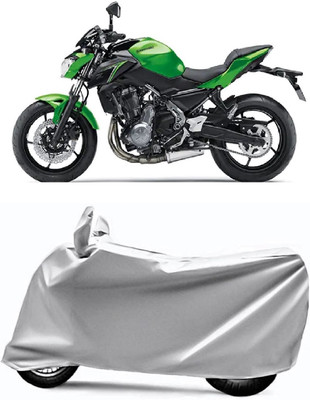 XOCAVO Two Wheeler Cover for Kawasaki(Z250, Silver)