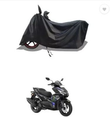 Tritika Waterproof Two Wheeler Cover for Yamaha(Motors E-Bike, Black)
