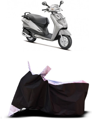 VESMEI Two Wheeler Cover for Hero(Duet VX 110CC, White)