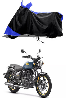 GROFATIK Two Wheeler Cover for Royal Enfield(Meteor 350, Blue)