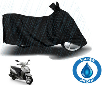 DeepShakshi AUTOMOTIVE Waterproof Two Wheeler Cover for Honda(Activa 4G, Black)