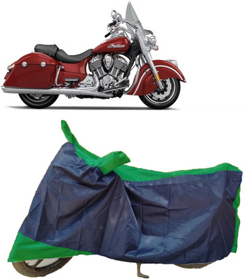 AutoFave Two Wheeler Cover for Indian(Springfield, Multicolor)