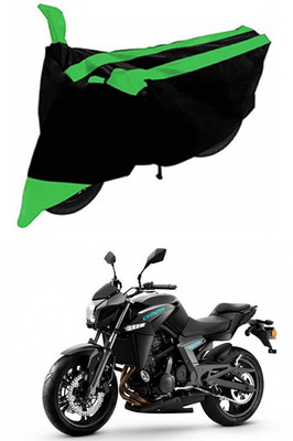 Mdstar Waterproof Two Wheeler Cover for CFMoto(650 NK, Green, Black)