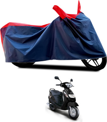 CODOKI Waterproof Two Wheeler Cover for Mahindra(Duro DZ, Black, Red)