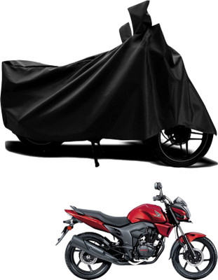 KEDIT Two Wheeler Cover for Honda(Trigger, Black)