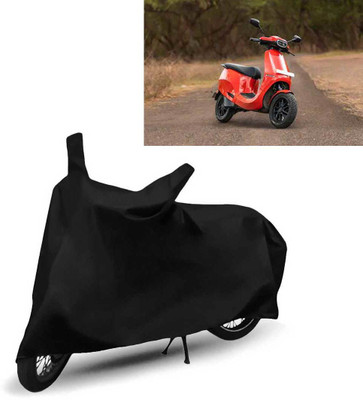 AutoGalaxy Two Wheeler Cover for Ola(Electric Scooter, Black)