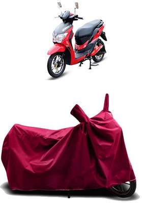AASHTIK AMRT Two Wheeler Cover for Hero(Electric Dash, Maroon)