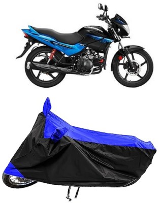 Mdstar Two Wheeler Cover for Hero(New Glamour, Blue)